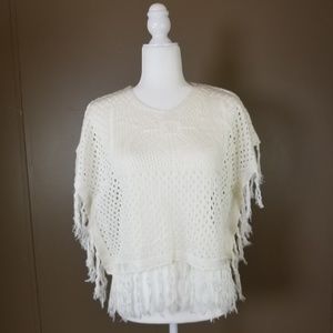 Kinda like crochet top.